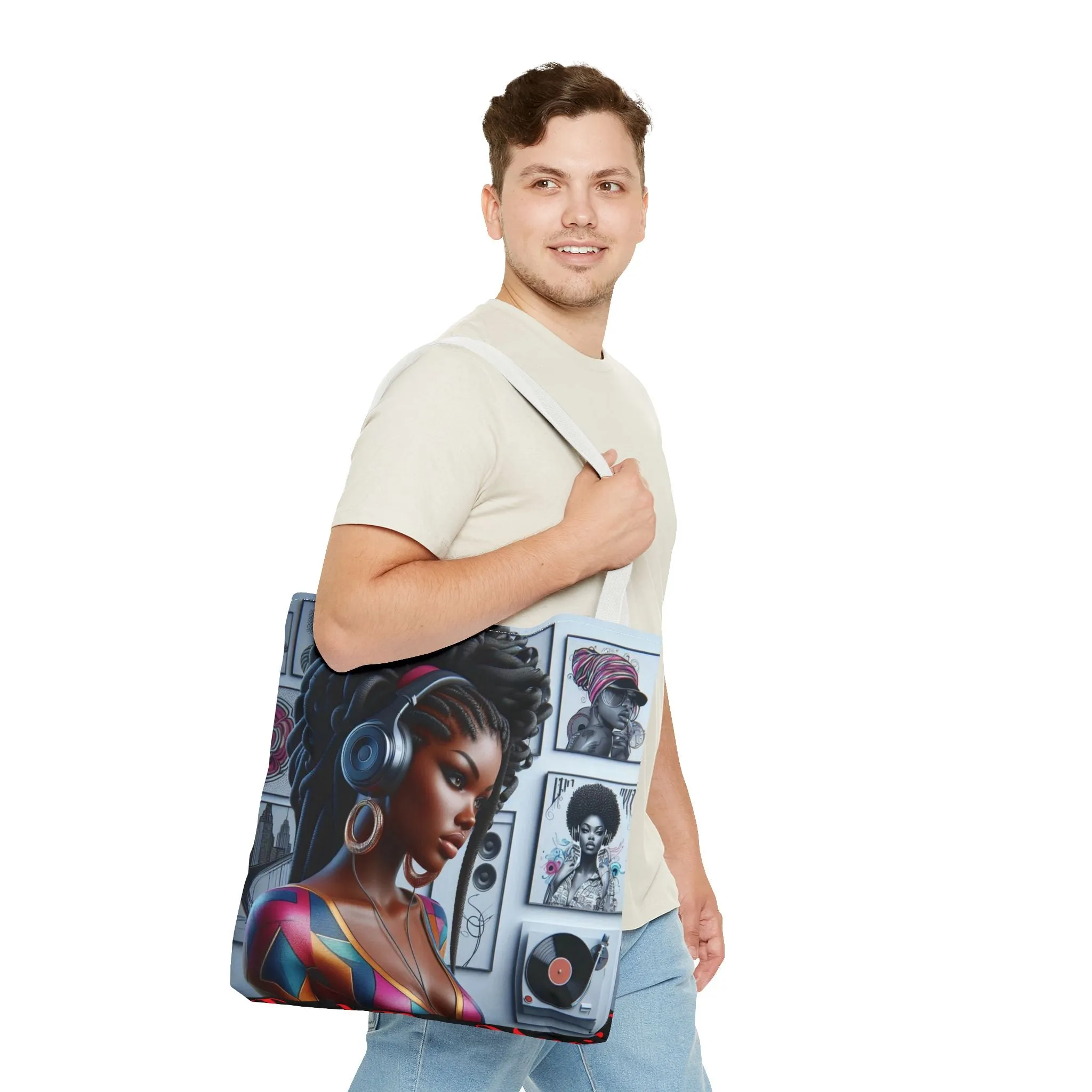 Feel The Music Tote Bag (AOP) #FM12