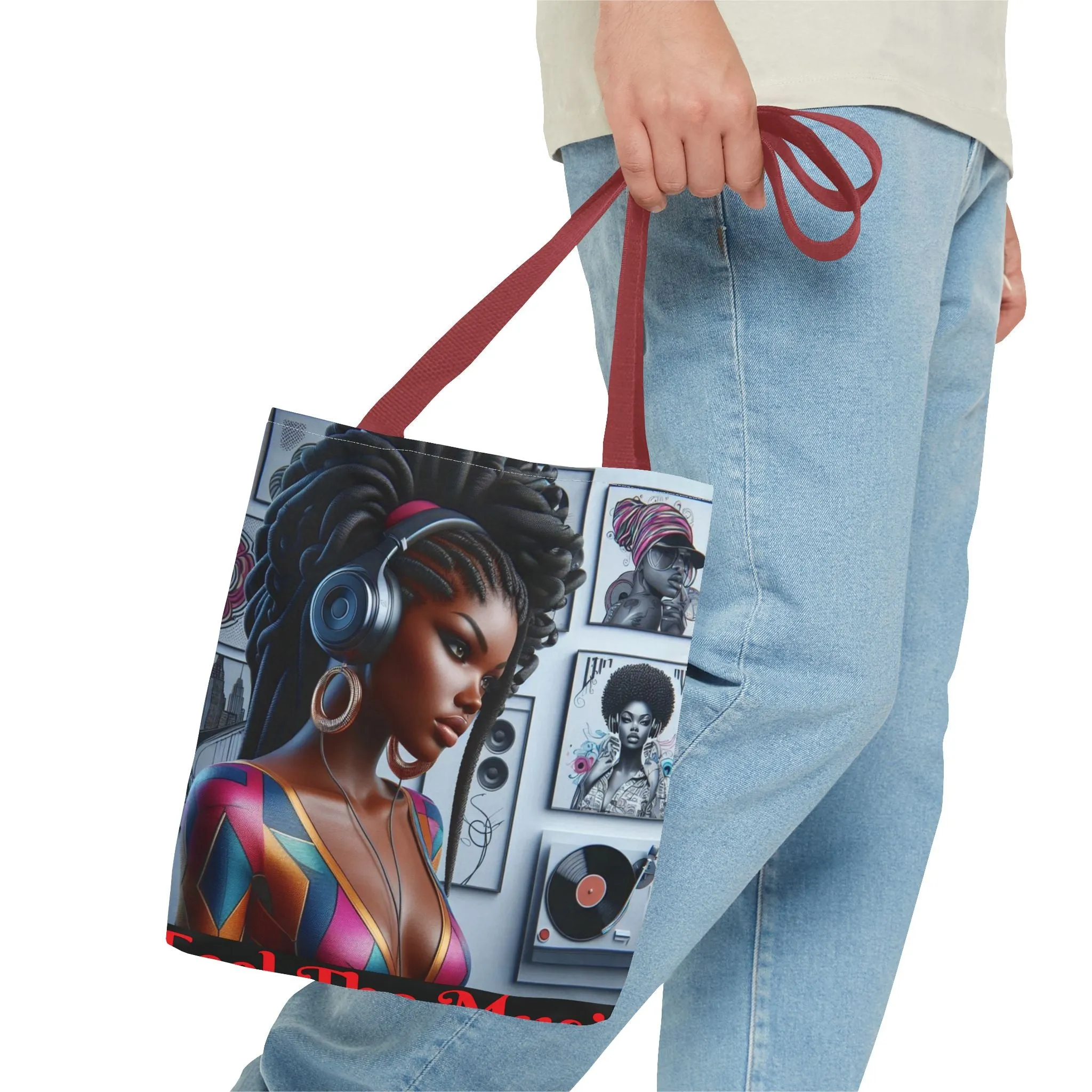 Feel The Music Tote Bag (AOP) #FM12