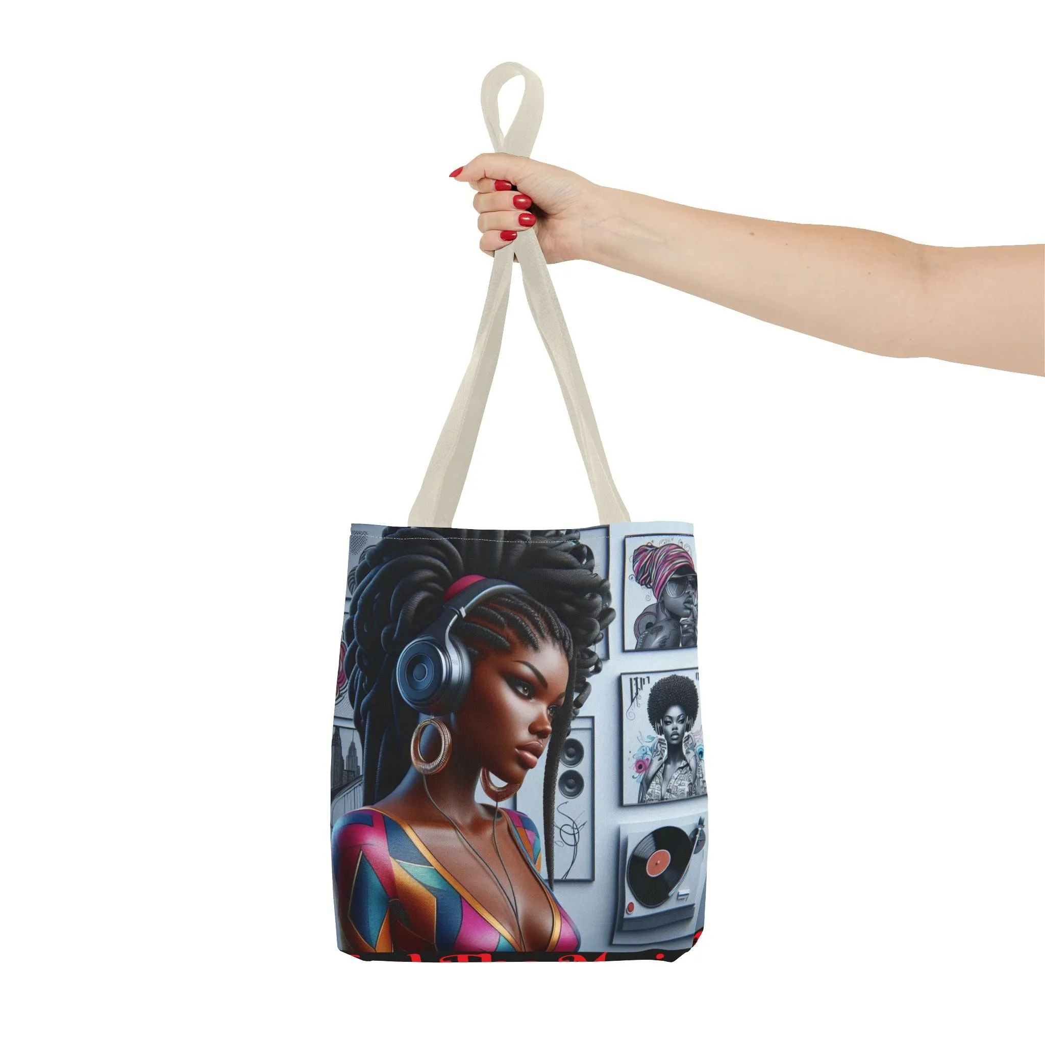 Feel The Music Tote Bag (AOP) #FM12