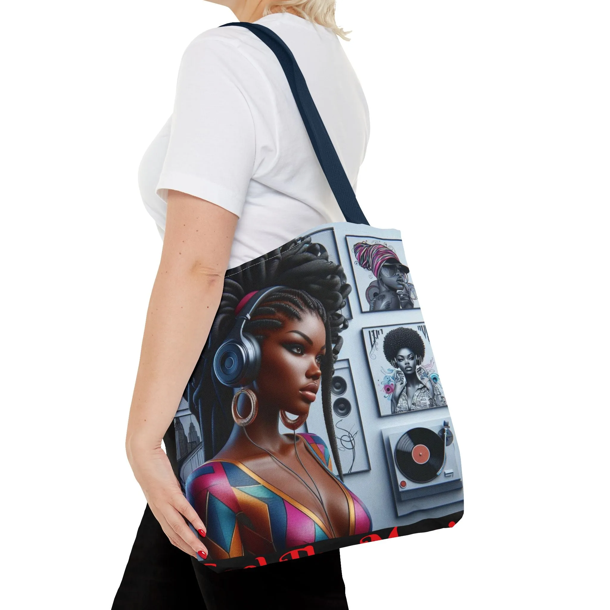 Feel The Music Tote Bag (AOP) #FM12