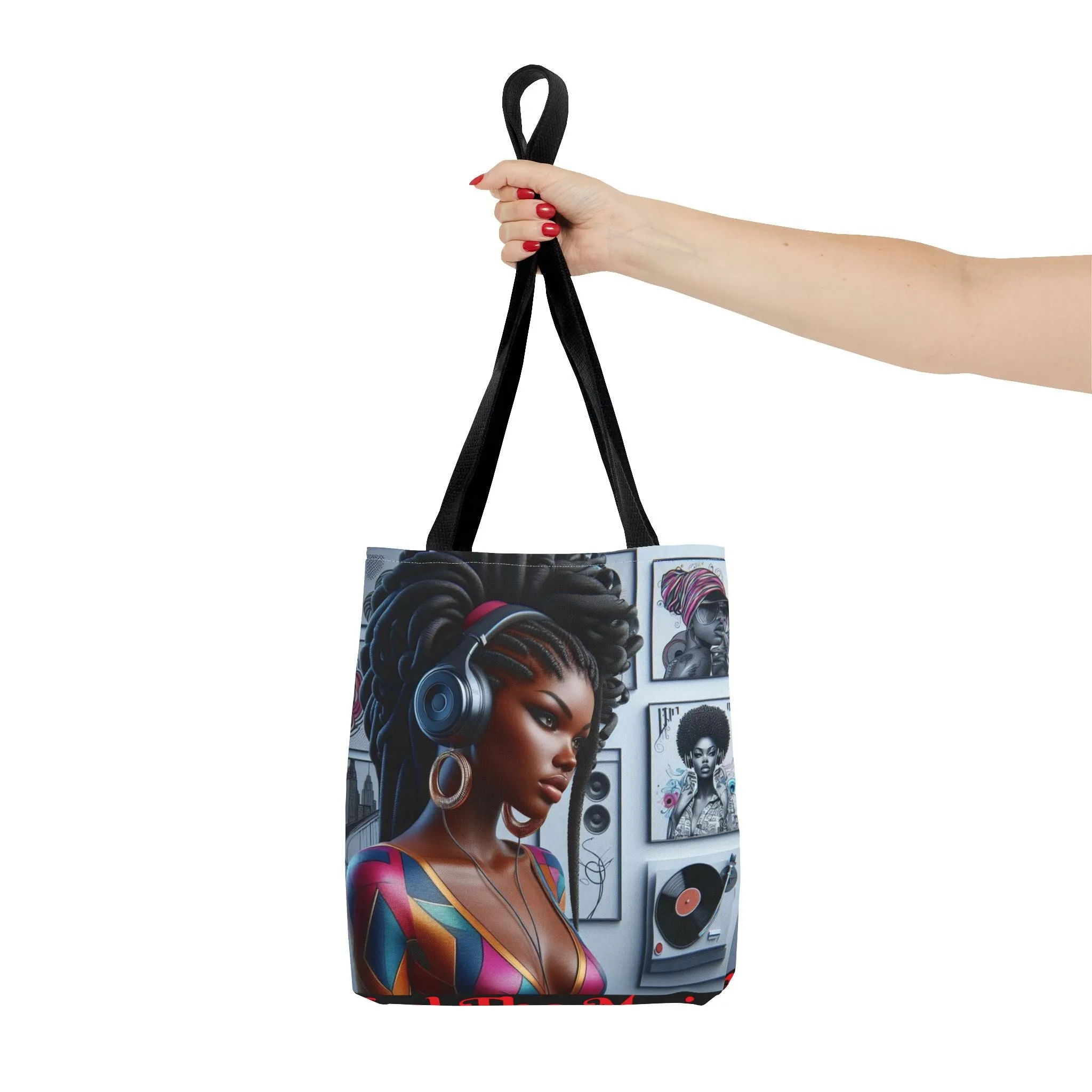 Feel The Music Tote Bag (AOP) #FM12
