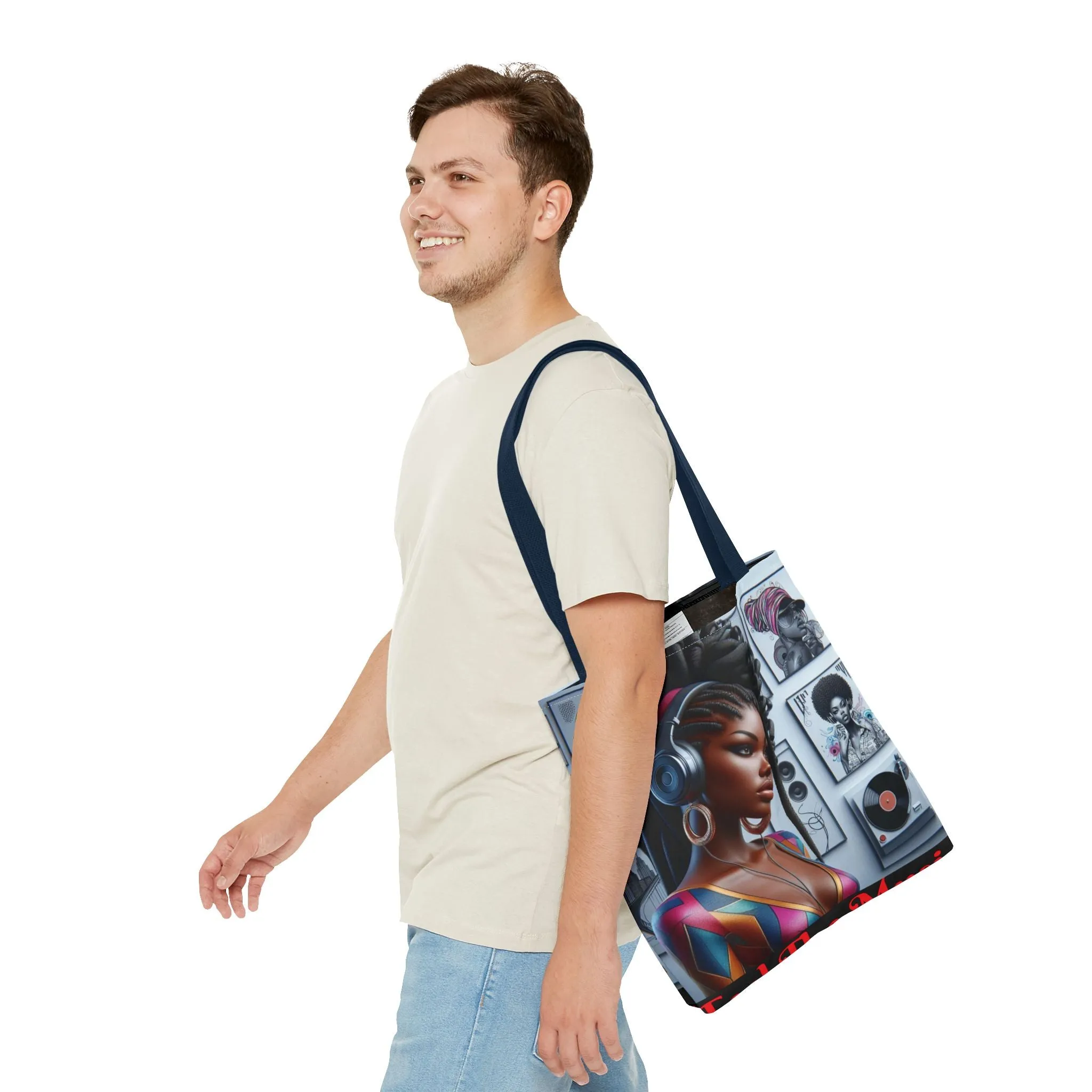 Feel The Music Tote Bag (AOP) #FM12