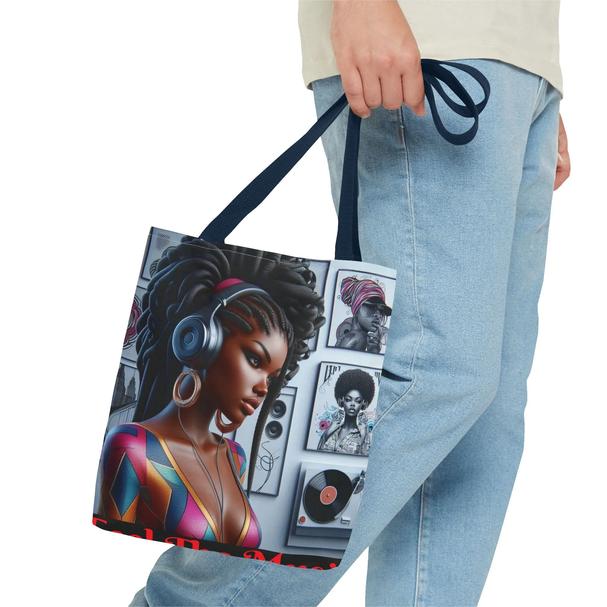 Feel The Music Tote Bag (AOP) #FM12