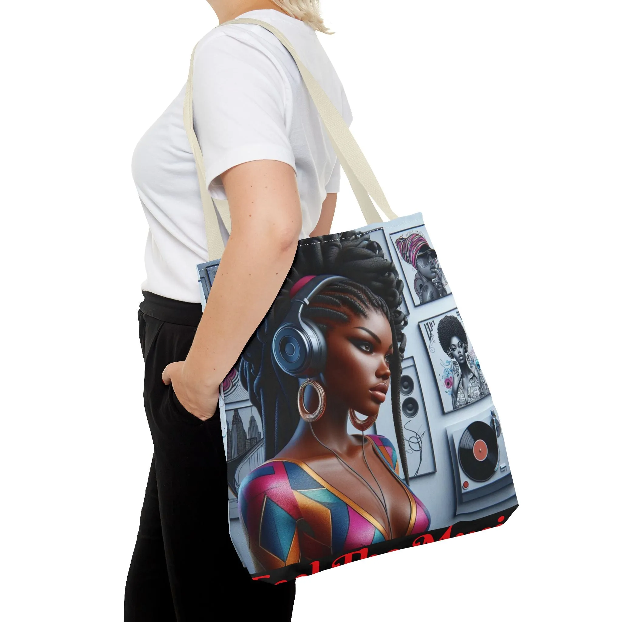 Feel The Music Tote Bag (AOP) #FM12