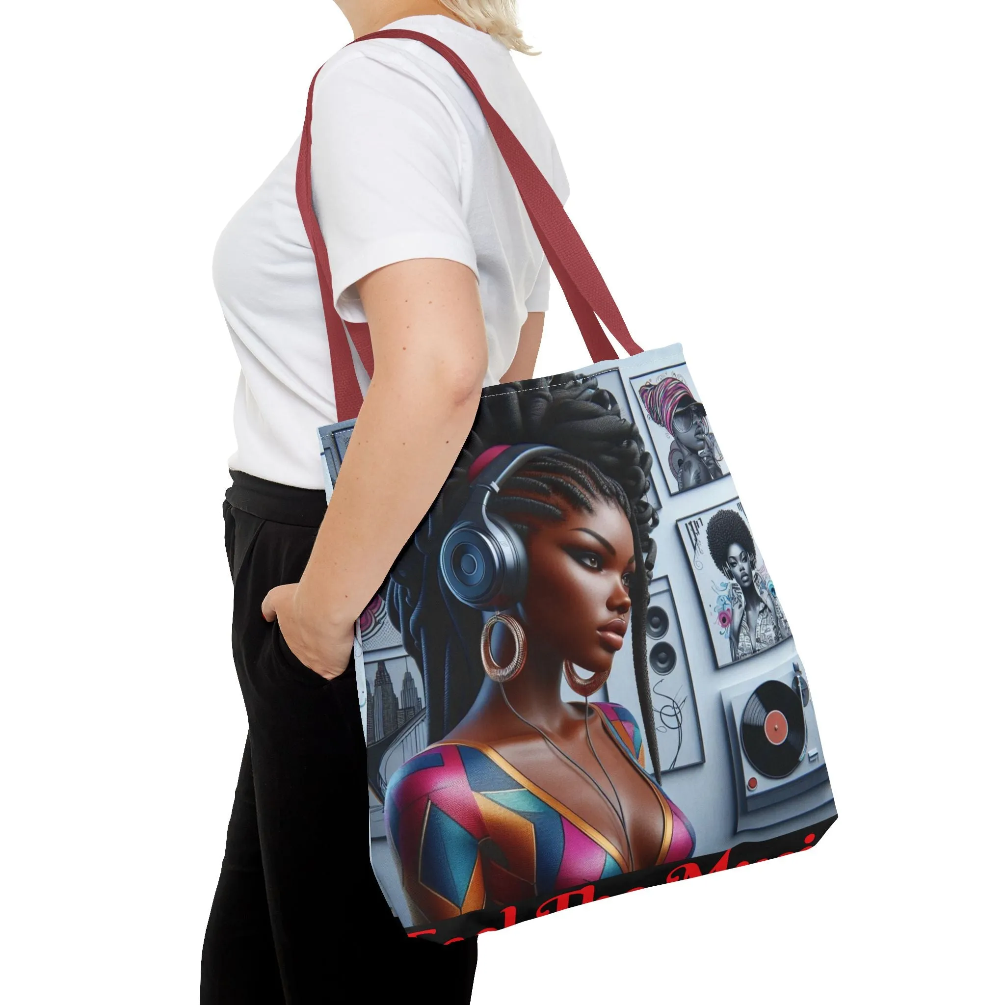 Feel The Music Tote Bag (AOP) #FM12