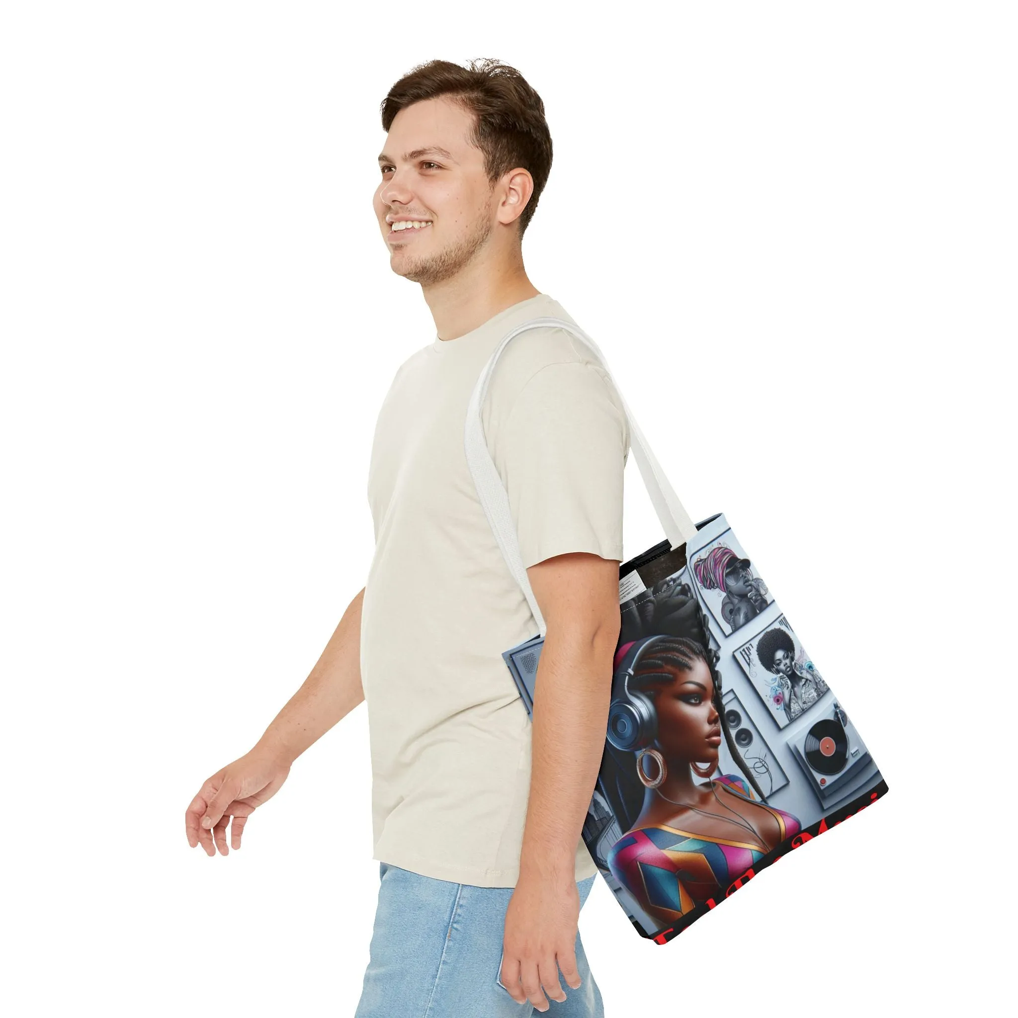 Feel The Music Tote Bag (AOP) #FM12