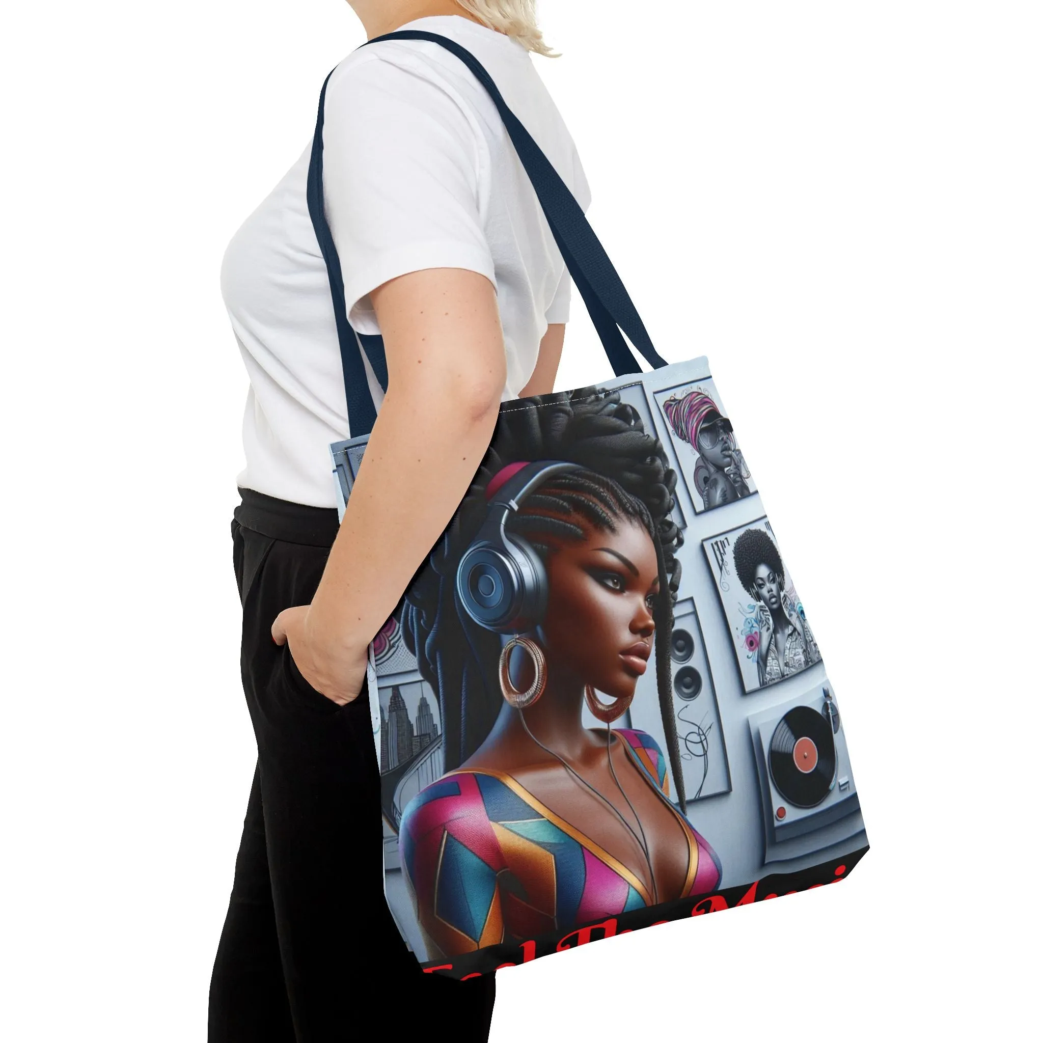 Feel The Music Tote Bag (AOP) #FM12