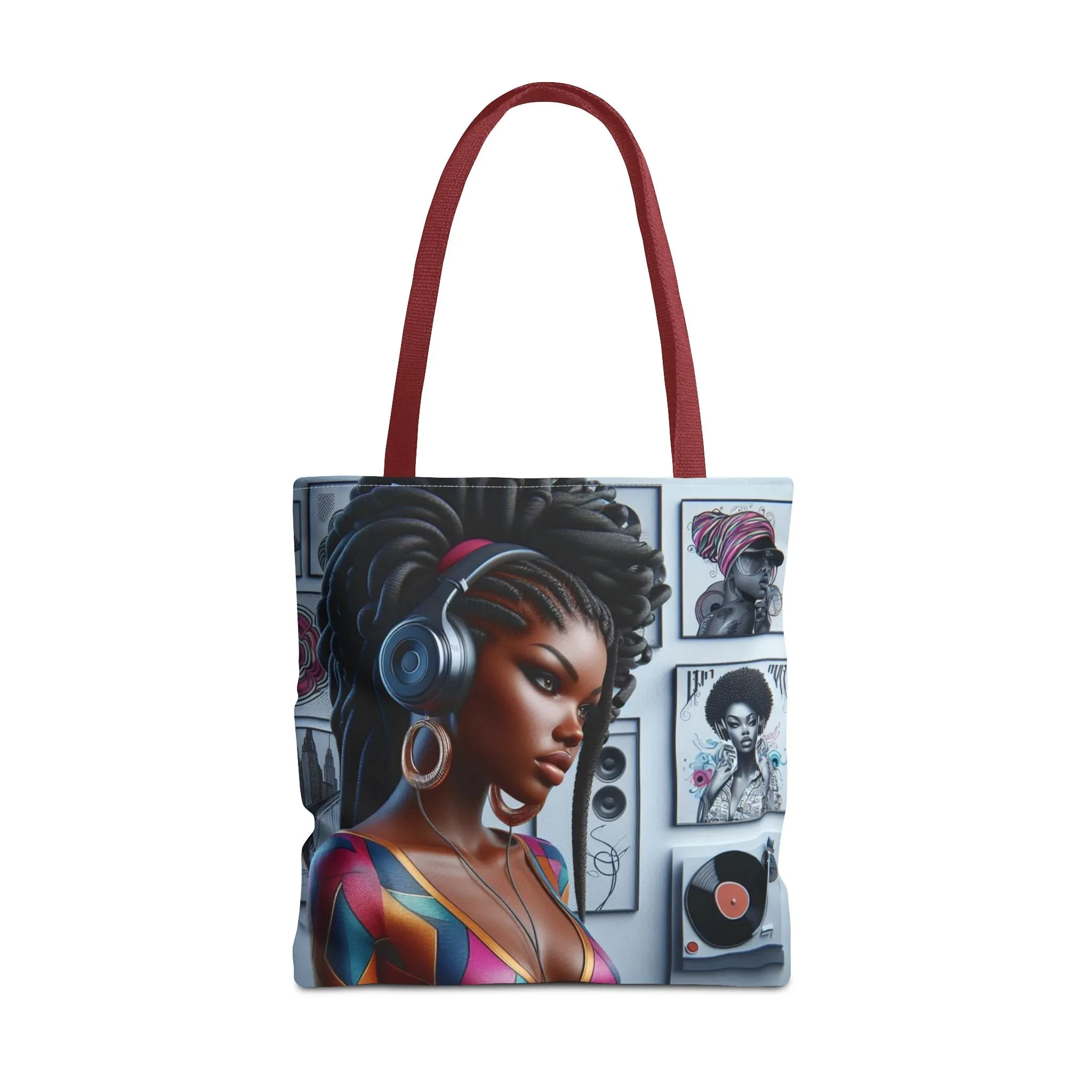 Feel The Music Tote Bag (AOP) #FM12