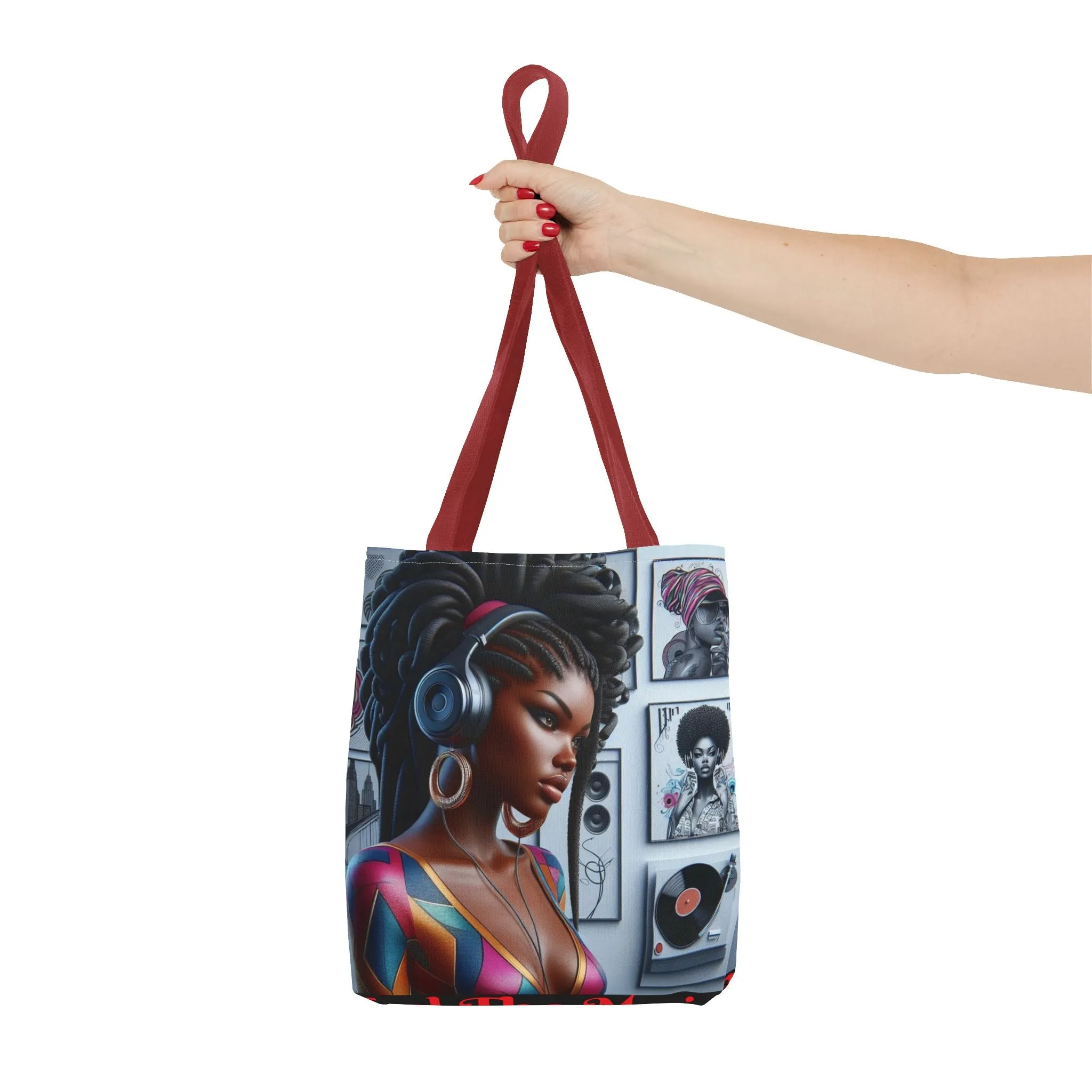 Feel The Music Tote Bag (AOP) #FM12