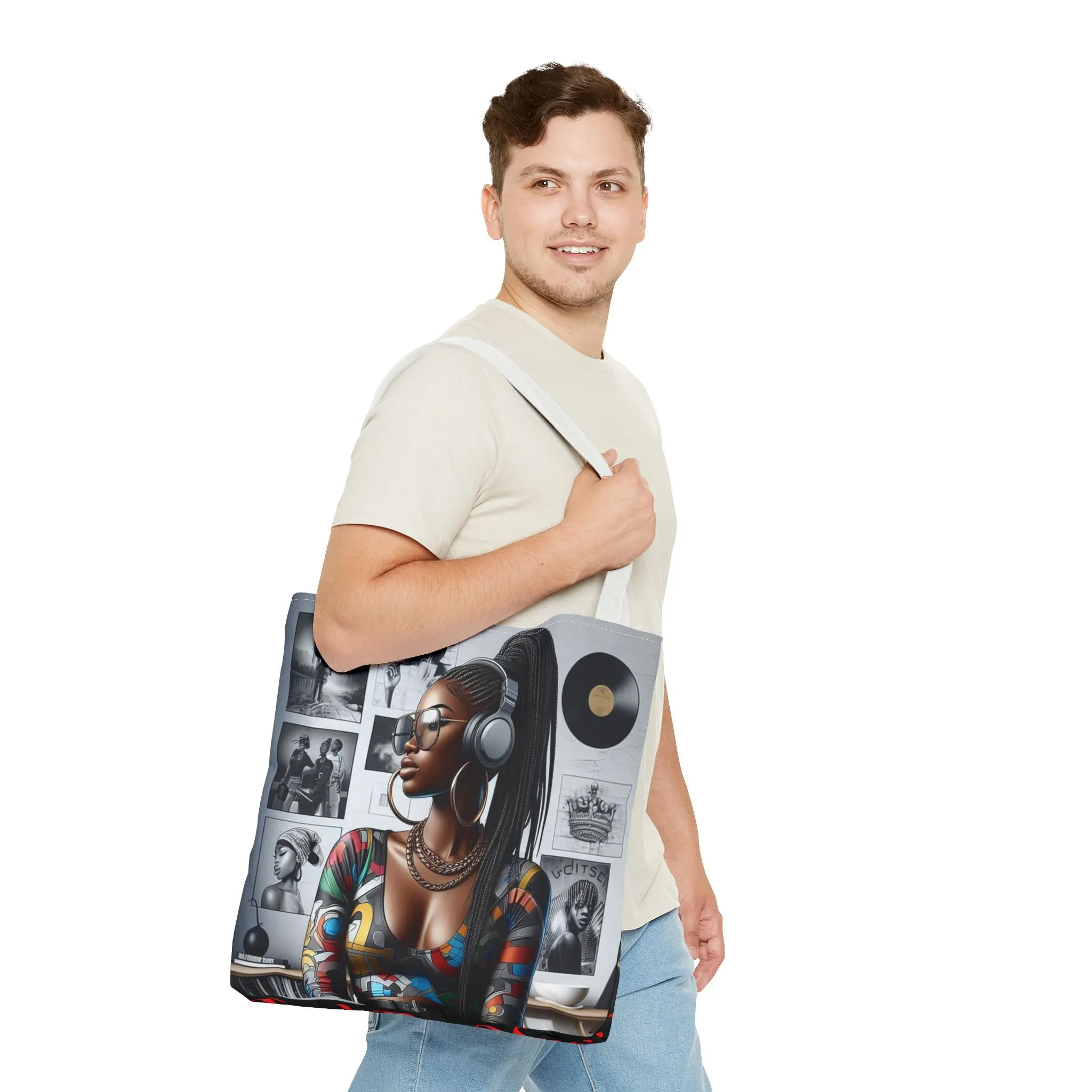 Feel The Music Tote Bag (AOP) #FM14