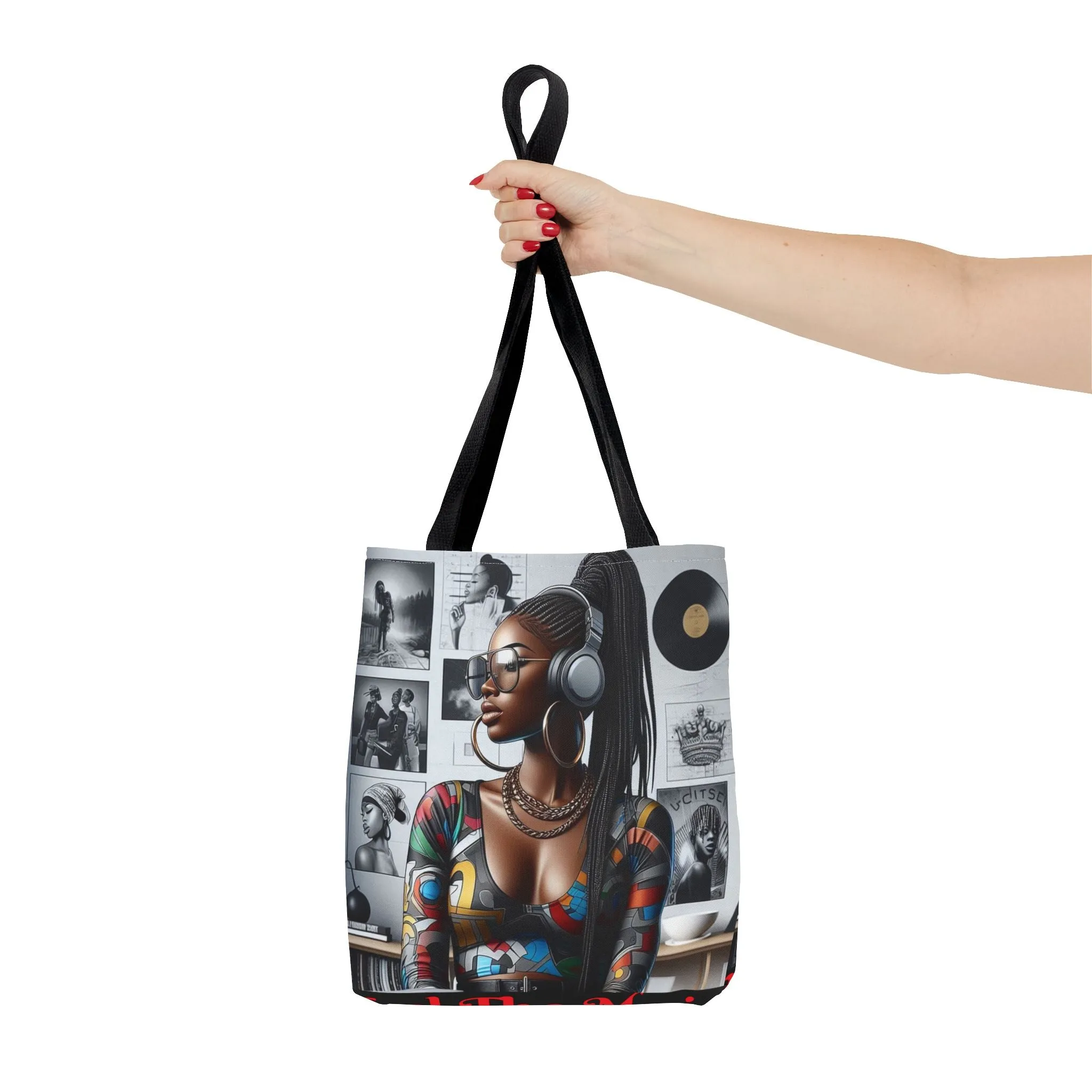 Feel The Music Tote Bag (AOP) #FM14