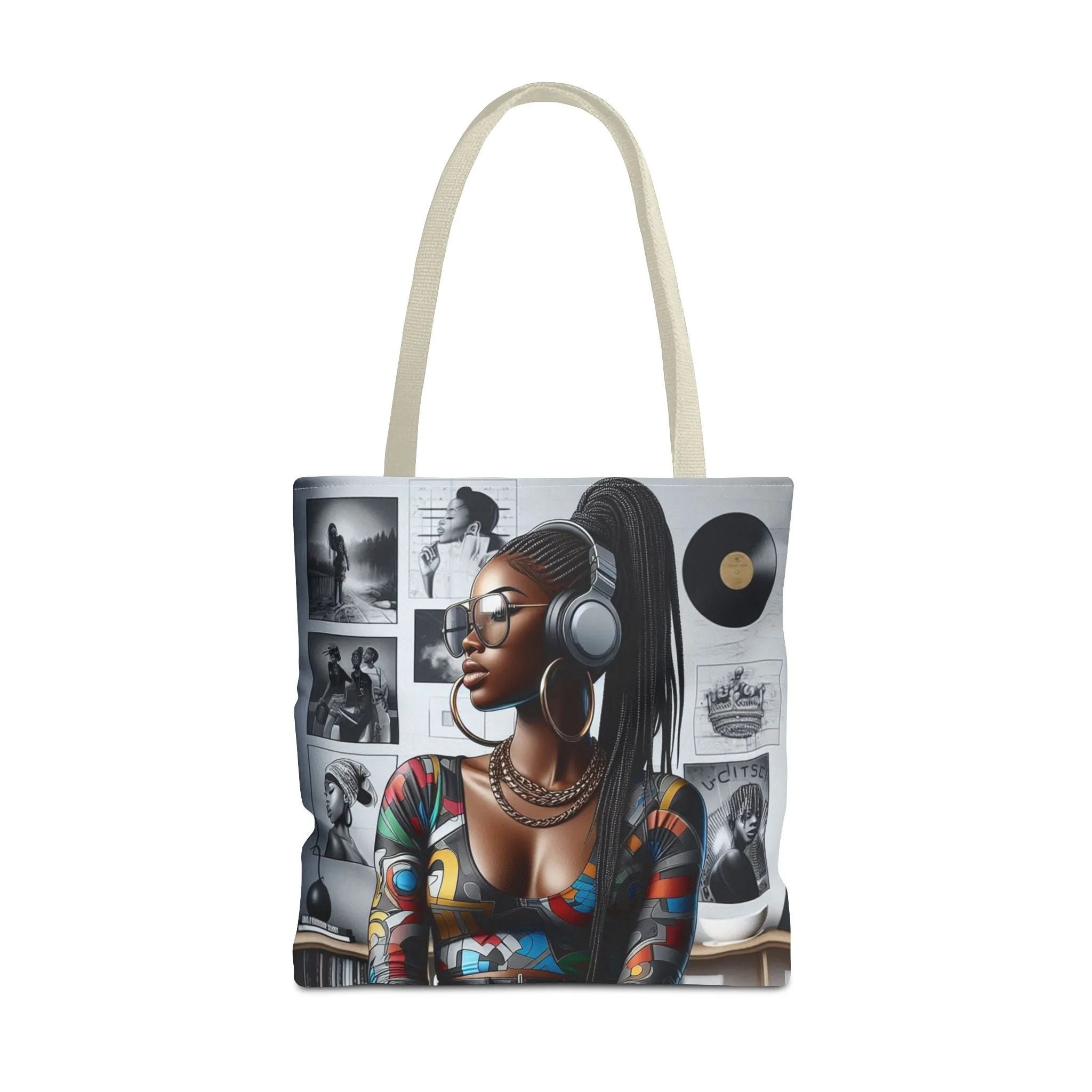 Feel The Music Tote Bag (AOP) #FM14