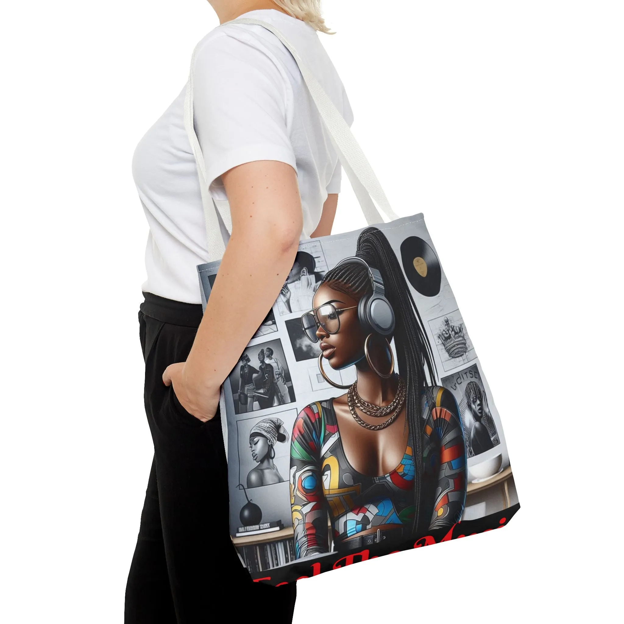 Feel The Music Tote Bag (AOP) #FM14