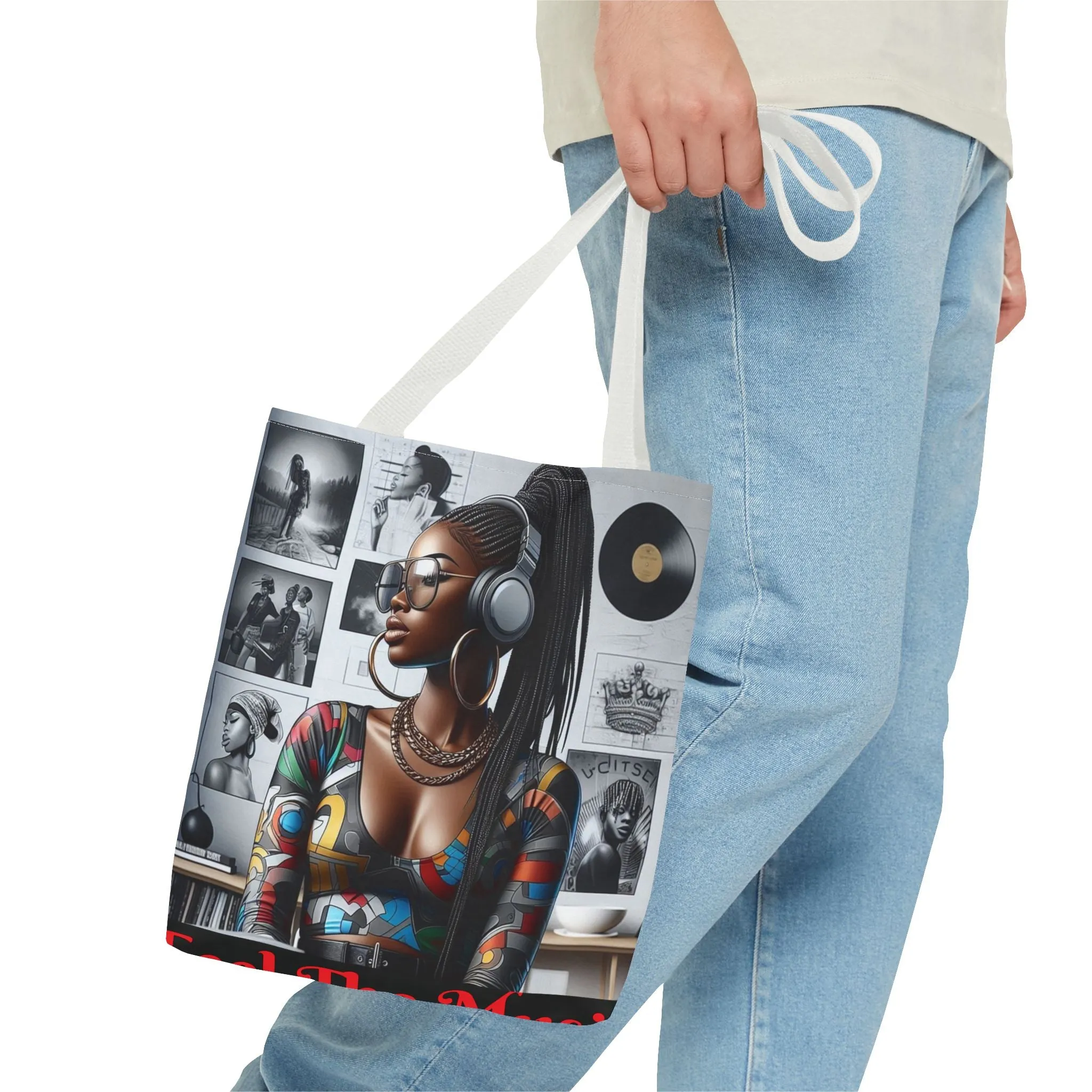 Feel The Music Tote Bag (AOP) #FM14