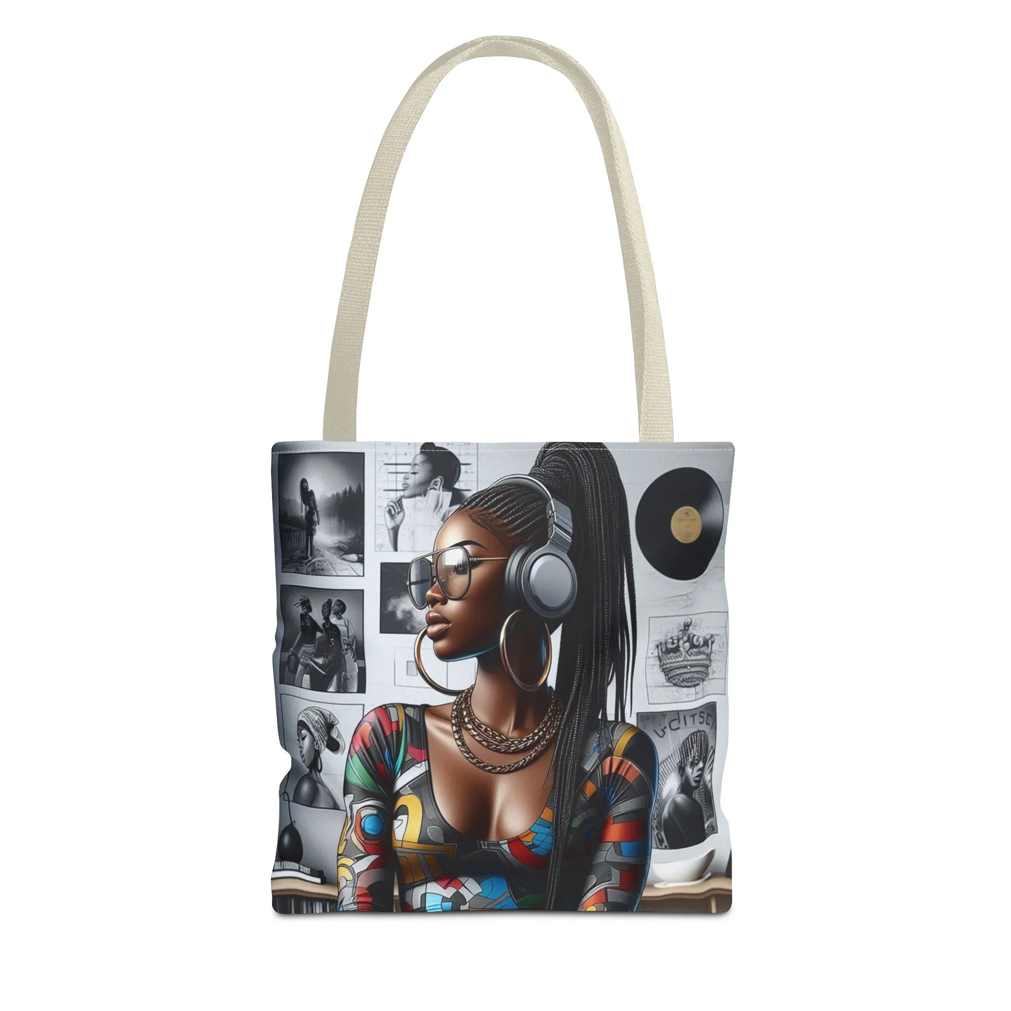 Feel The Music Tote Bag (AOP) #FM14
