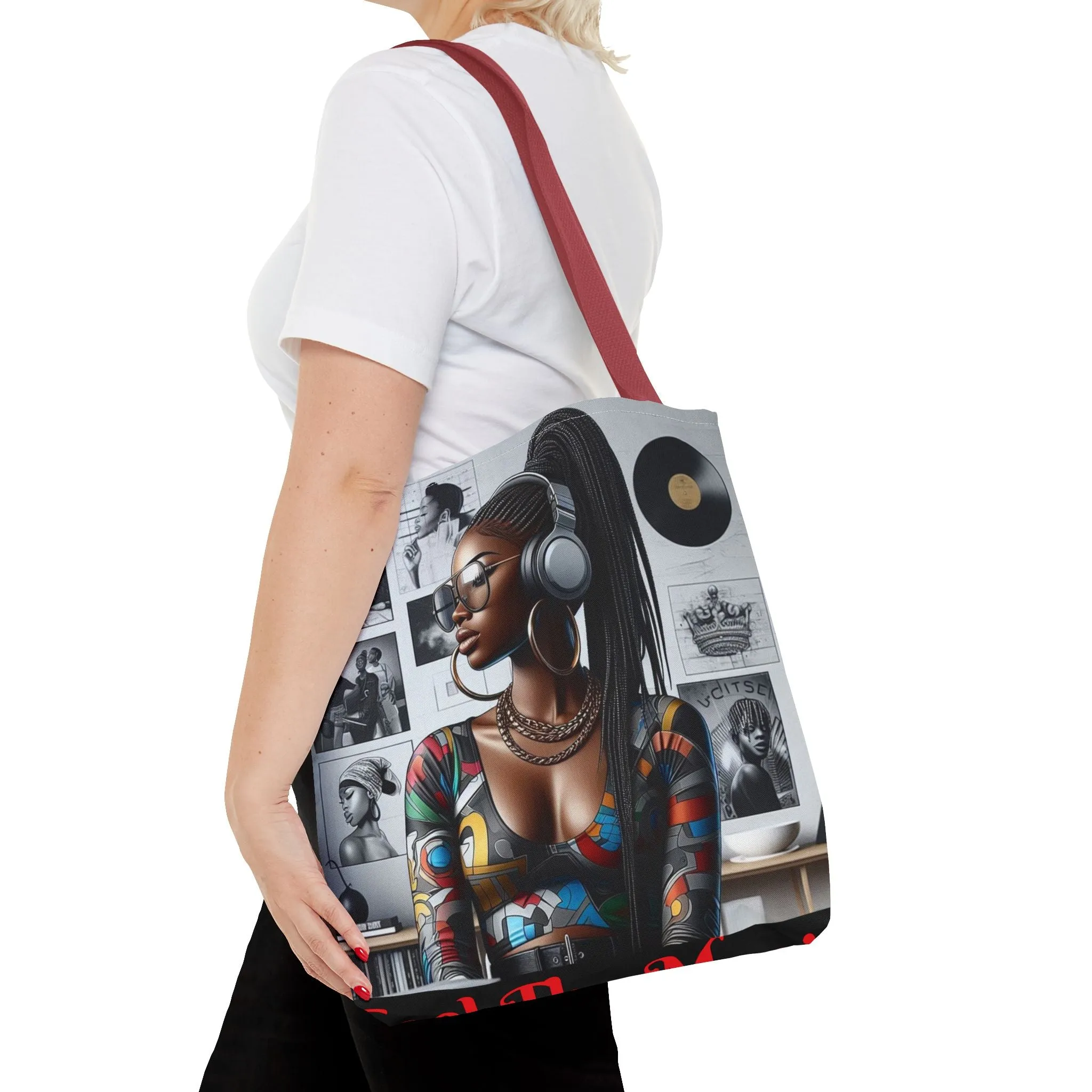 Feel The Music Tote Bag (AOP) #FM14