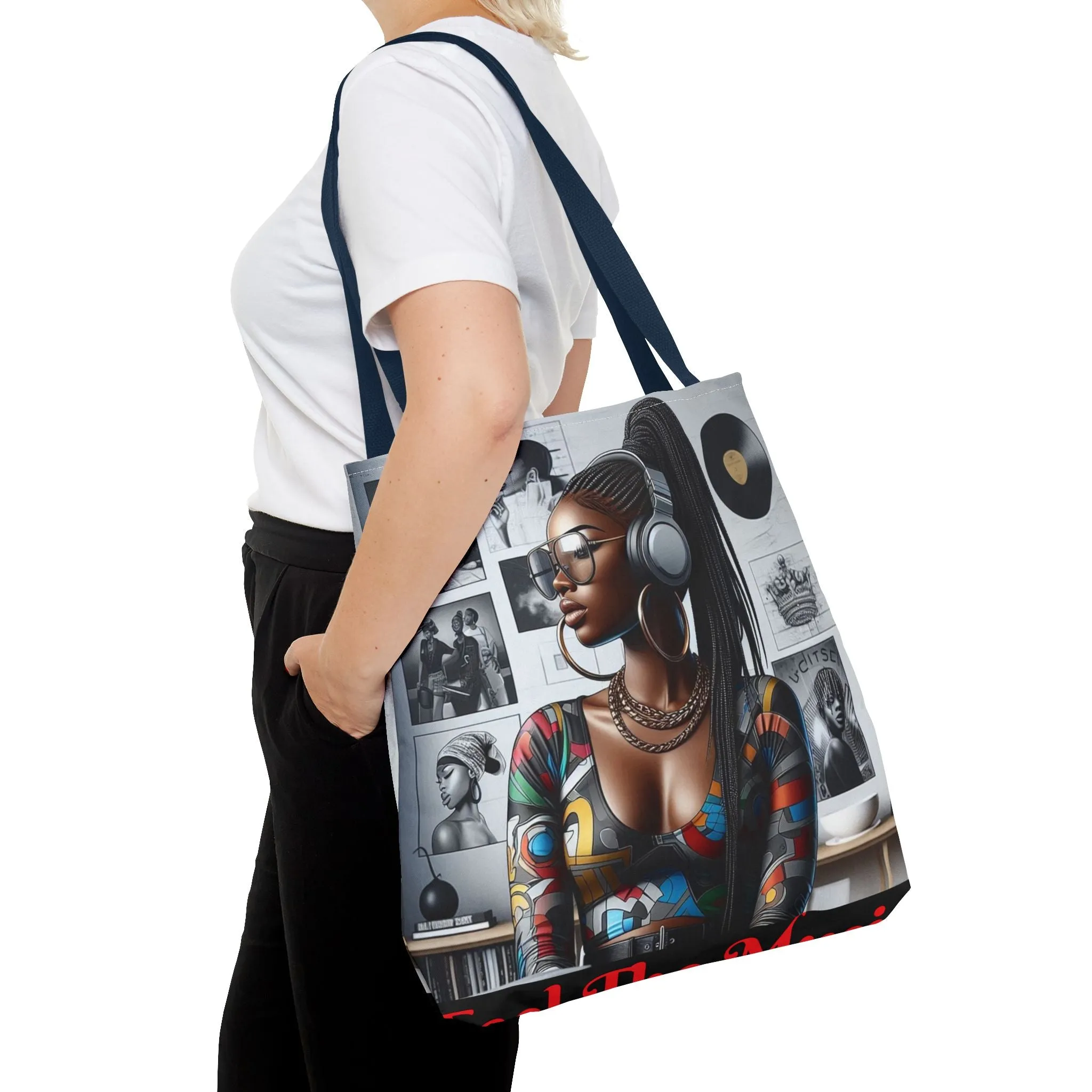 Feel The Music Tote Bag (AOP) #FM14