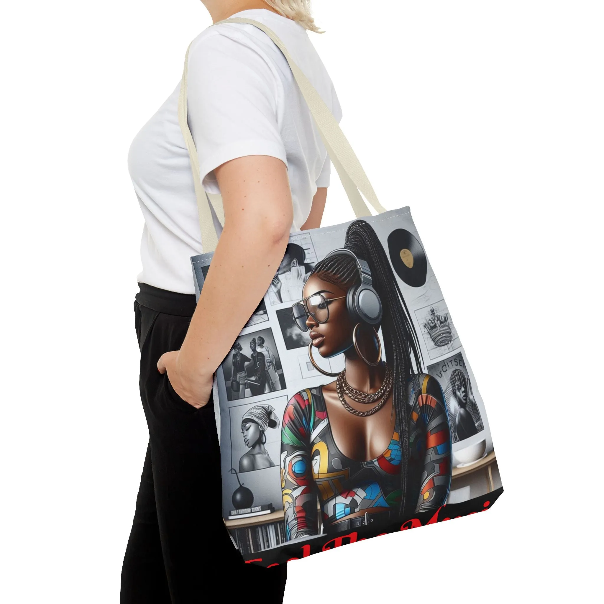 Feel The Music Tote Bag (AOP) #FM14