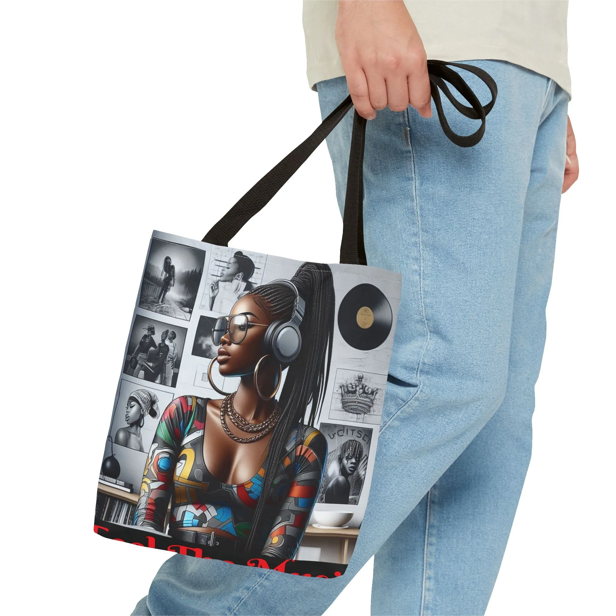 Feel The Music Tote Bag (AOP) #FM14