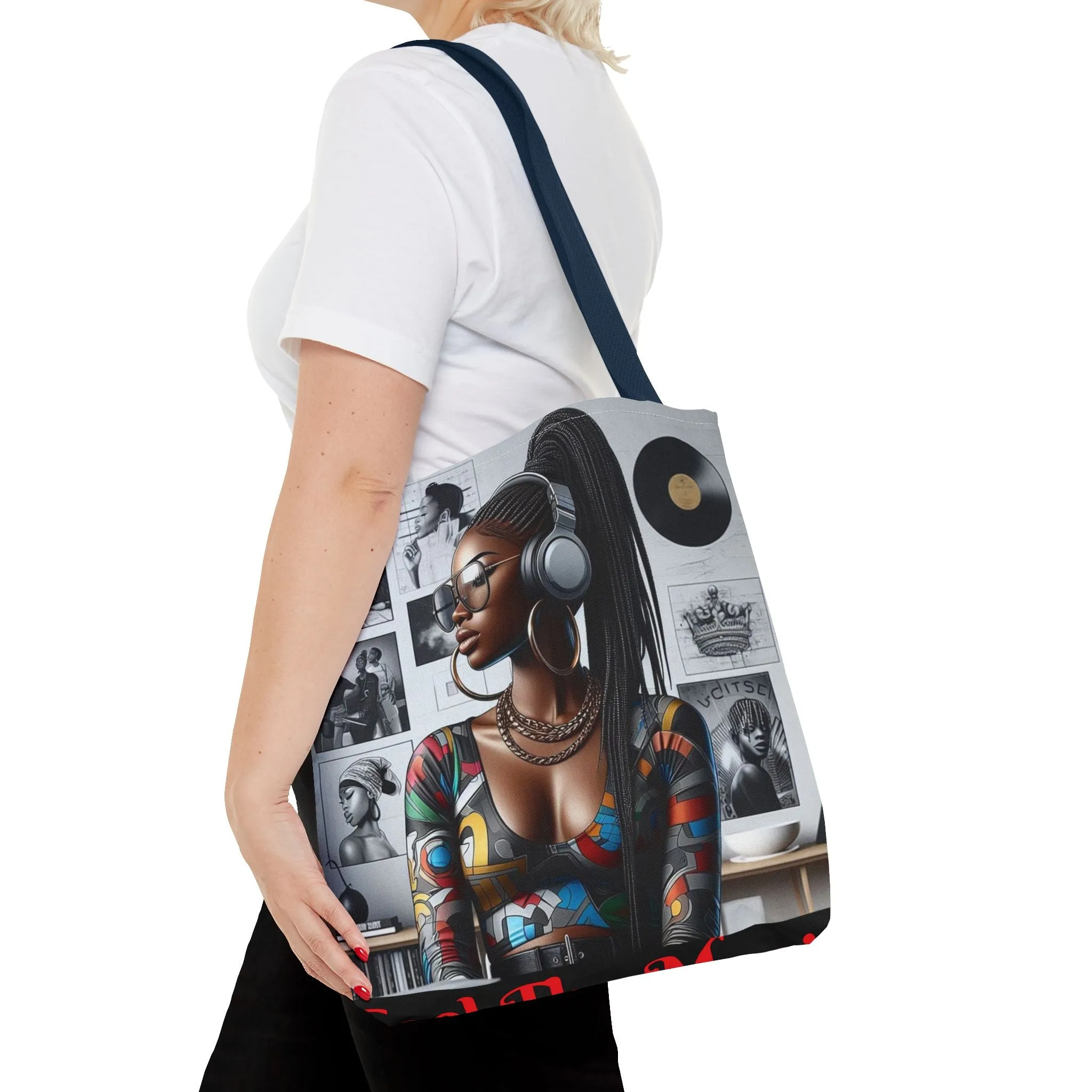 Feel The Music Tote Bag (AOP) #FM14