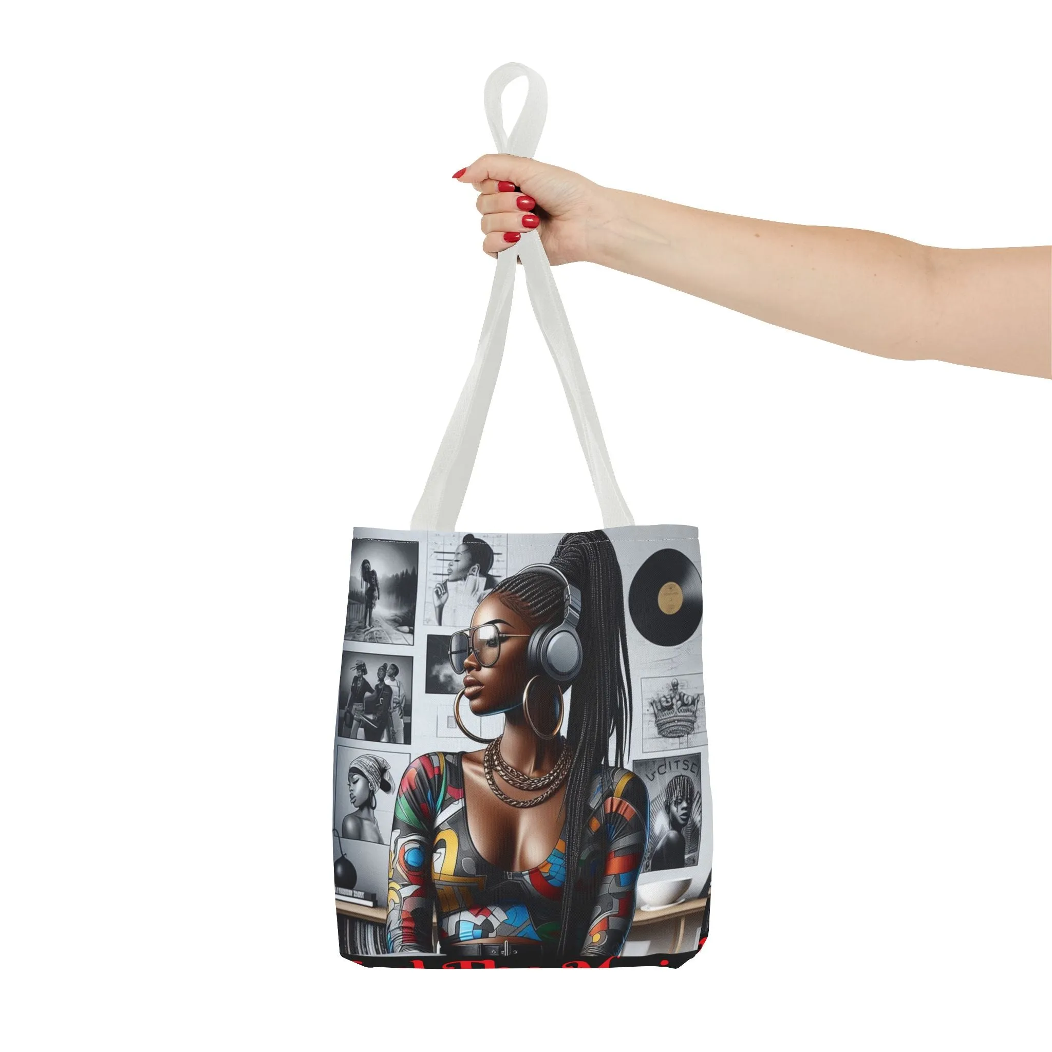Feel The Music Tote Bag (AOP) #FM14