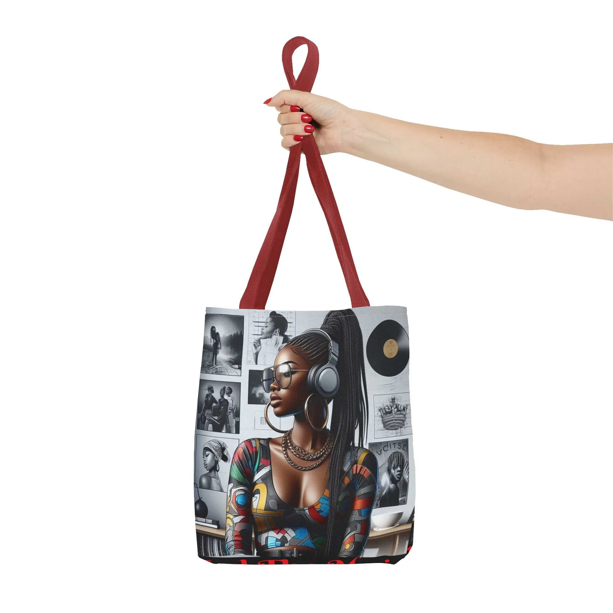 Feel The Music Tote Bag (AOP) #FM14