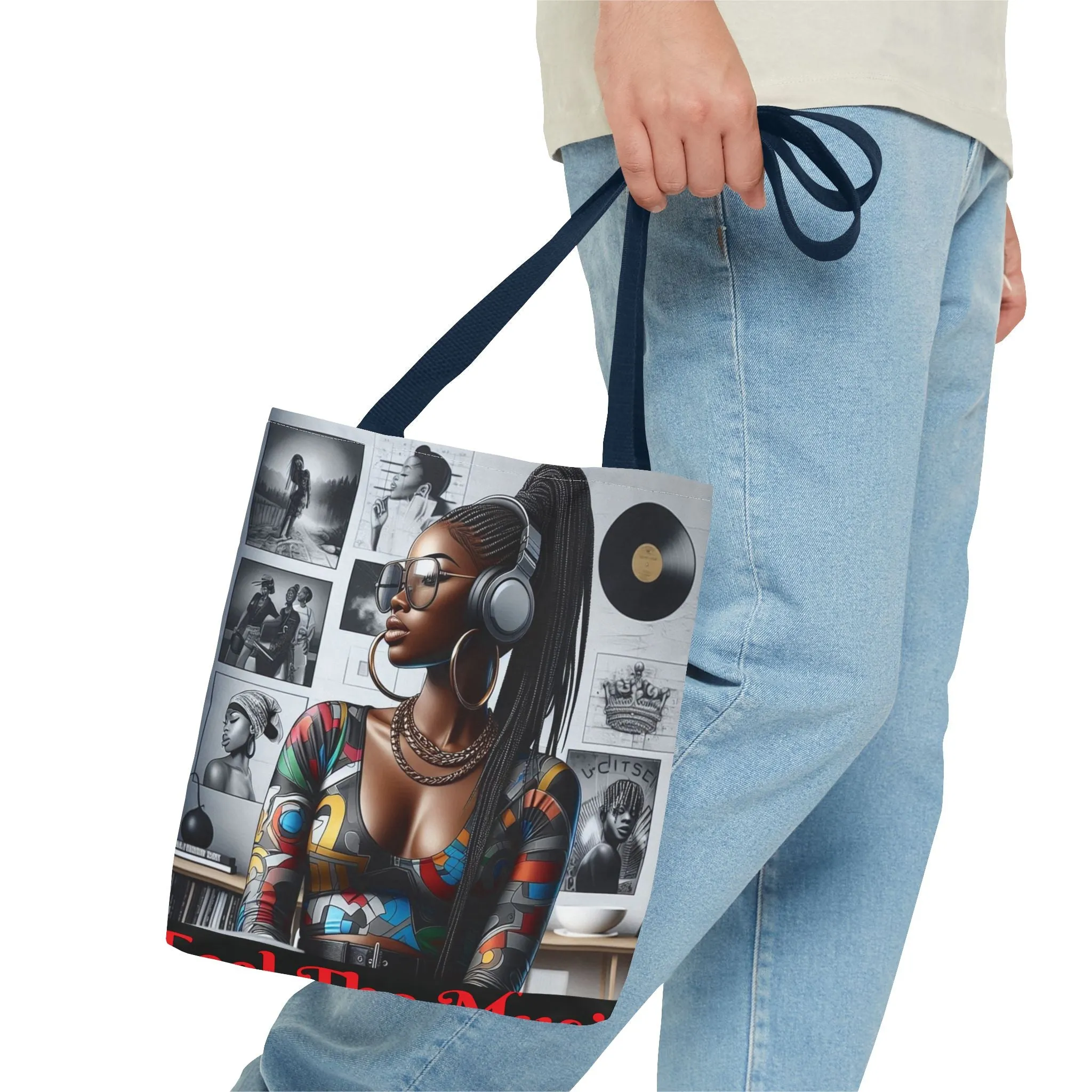 Feel The Music Tote Bag (AOP) #FM14