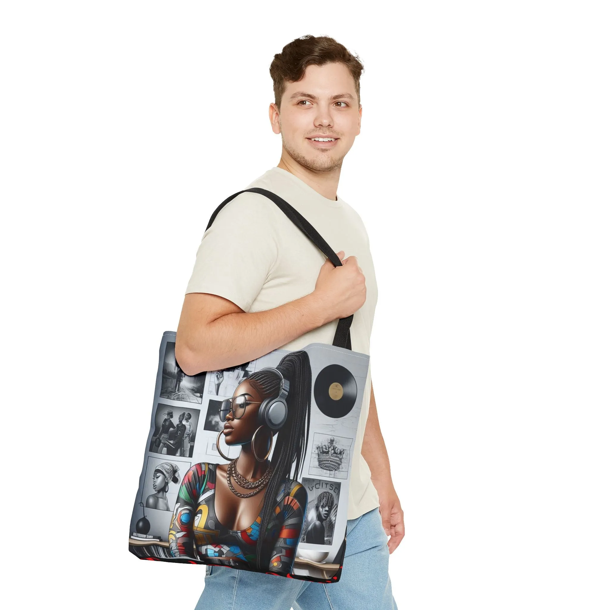 Feel The Music Tote Bag (AOP) #FM14
