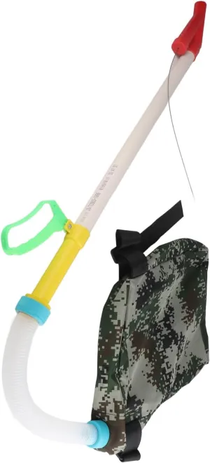 Fertilizer Applicator, Manual Bean Seeder with Flexible Handle for Corn for