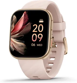 FITVII Health & Fitness Tracker 2024 (Answer/Make Calls), Smart Watch with 24/7 Heart Rate and Blood Pressure, Sleep Tracking, Blood Oxygen Monitor, 120  Sport Mode Waterproof Activity Tracker