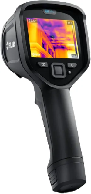 FLIR E6 Pro - Commercial Thermal Imaging Camera with Wifi. High Resolution Infrared Camera with FLIR Ignite Cloud