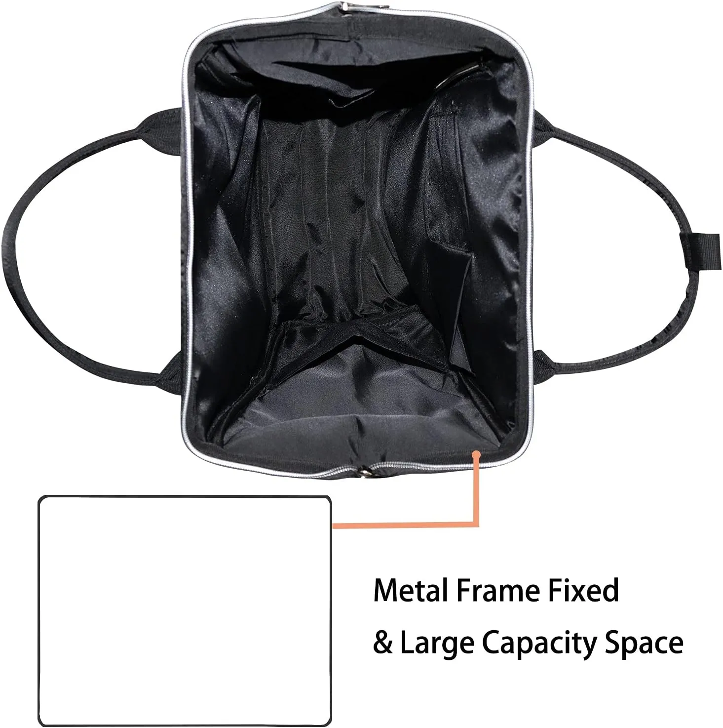 Floral Feminine Diaper Bag Backpack Waterproof Backpack Baby Nappy Changing Bag for Travel Large Capacity Durable and Stylish for Woman