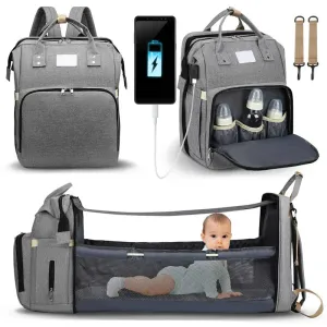 Folding All-in-one collection Crib Diaper Portable Bag Full catalog Multi-Function