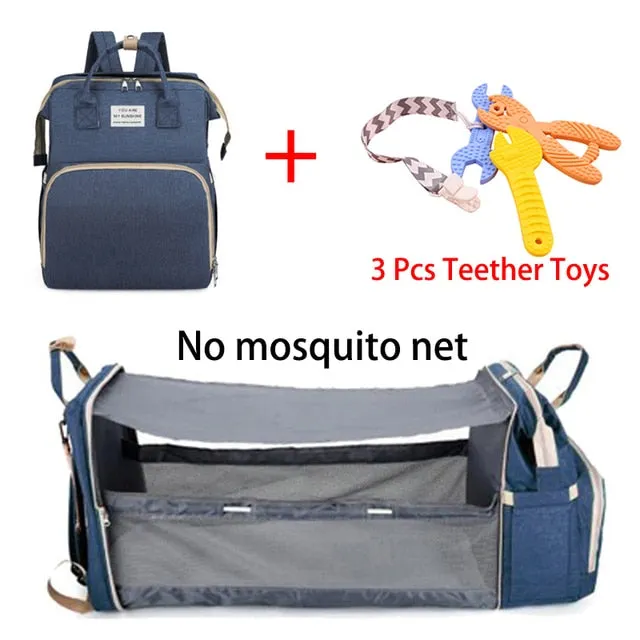 Folding Mommy Crib Bag Folding Fast worldwide shipping Buy-one-get-one-free