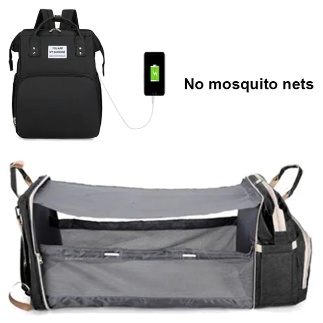 Folding Mommy Crib Bag Folding Fast worldwide shipping Buy-one-get-one-free