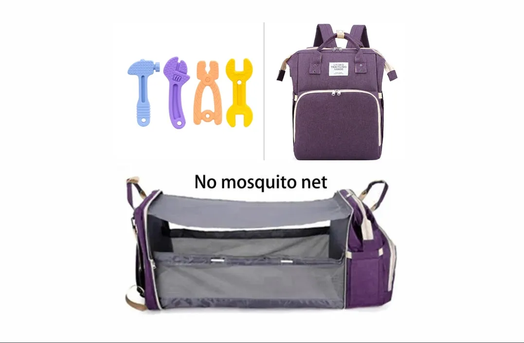 Folding Mommy Crib Bag Folding Fast worldwide shipping Buy-one-get-one-free