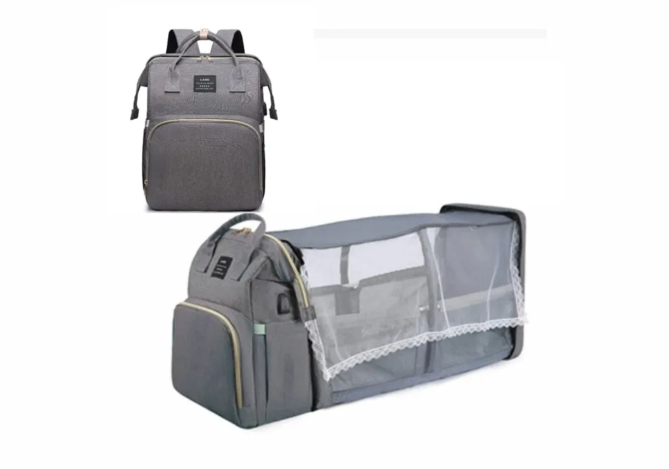 Folding Mommy Crib Bag Folding Fast worldwide shipping Buy-one-get-one-free
