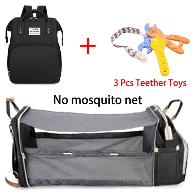 Folding Mommy Crib Bag Folding Fast worldwide shipping Buy-one-get-one-free