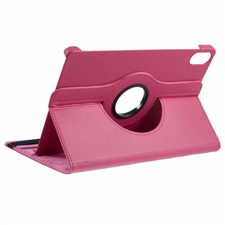 For Honor Pad X8a / Pad X9 Case Rotating Stand PU Leather PC Tablet Cover with Elastic Band