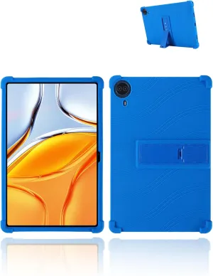 for TECLAST T70 Tablet 14 Inch Android 14 Tablets Model Case,Soft Silicone Adjustable Stand Cover Lightweight Kids Friendly,Blue.
