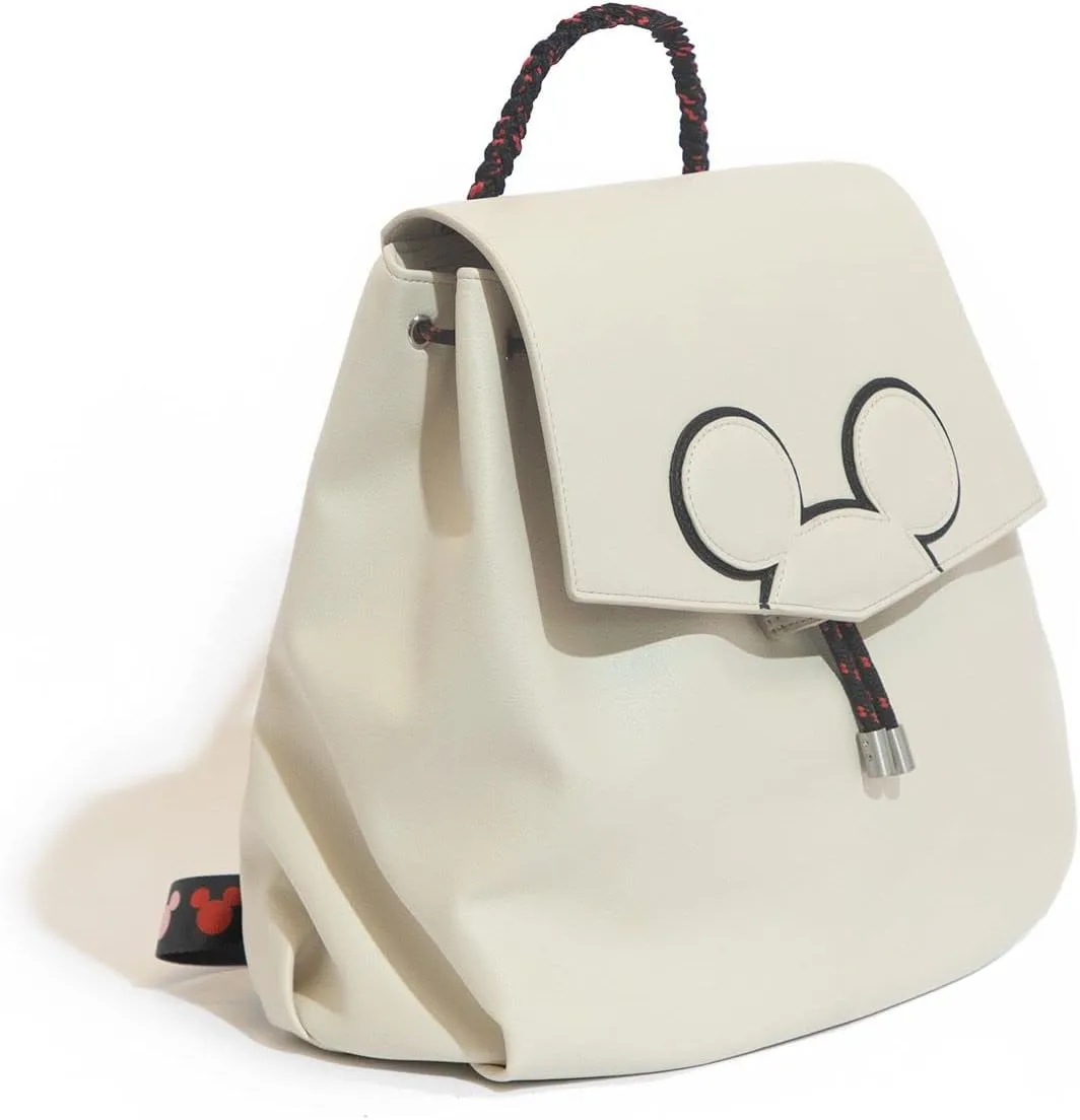Freshly Picked Drawcord Diaper Bag Backpack, Mickey Mania