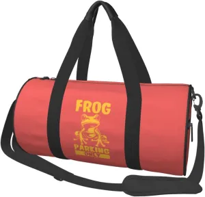 Frog Parking Only All Otners Will Be Toad Duffel Bag Gym Bag Travel Sports Tote Large Foldable Beach Swim Yoga2