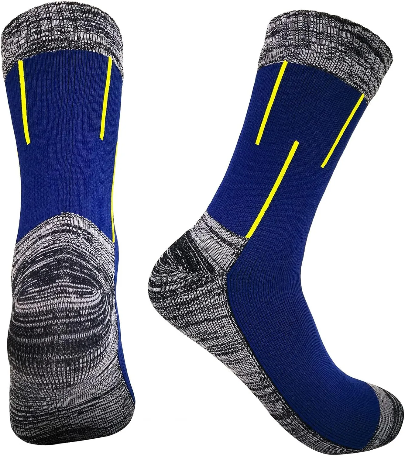 Fullsheild Waterproof Socks Unisex Waterproof Breathable Socks Outdoor Hiking Wading Fishing Trail Golf Socks for Men Women