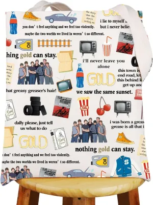 G2TUP Musical Inspired Tote Bag Musical Brotherhood Gifts I've Got Great Expectations Johnny Fans Gifts