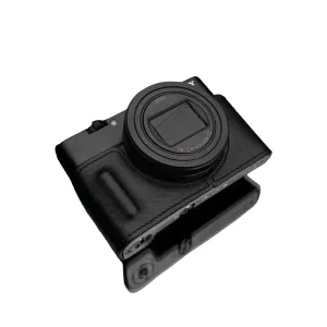 Gariz HG-RX100M6BK Leather Camera Half Case Black for Sony RX100M6 RX100VI