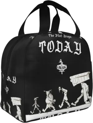 Gaslight District Lunch Box Portable Lnsulation Lunch Bag Tote Bag For Office Work Travel Picnic Unisex