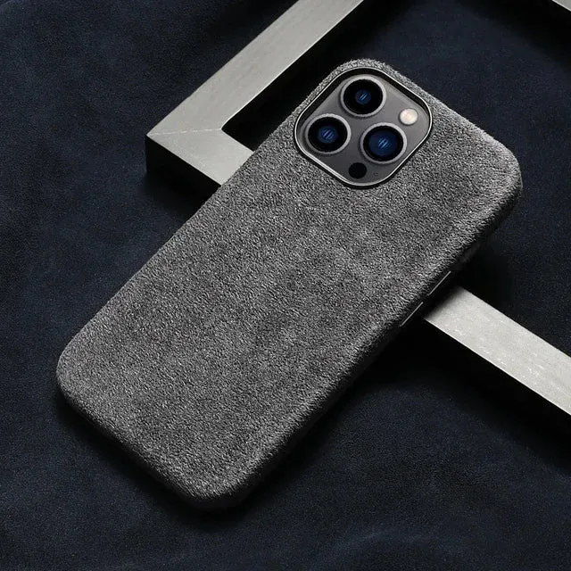 Genuine Italian Alcantara Leather Case