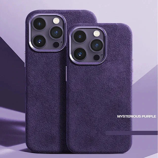 Genuine Italian Alcantara Leather Case