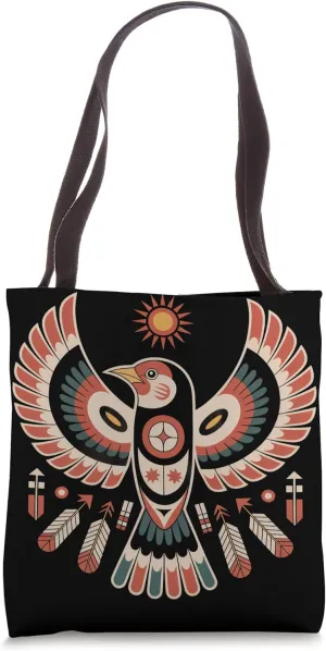 Goldfinch Indigenous Indian Tribal Art Native American Tote Bag