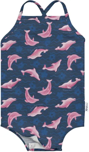Green Sprouts Girls' Easy-Change Eco Swimsuit